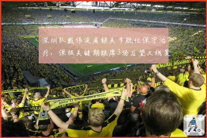 深圳队戴伟浚肩锁关节脱位保守治疗，保级关键期缺席3场后望火线复出
