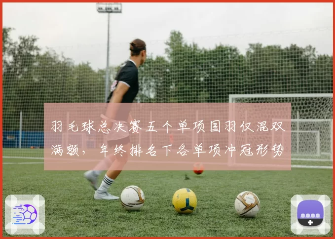 羽毛球总决赛五个单项国羽仅混双满额，年终排名下各单项冲冠形势孰优孰劣？